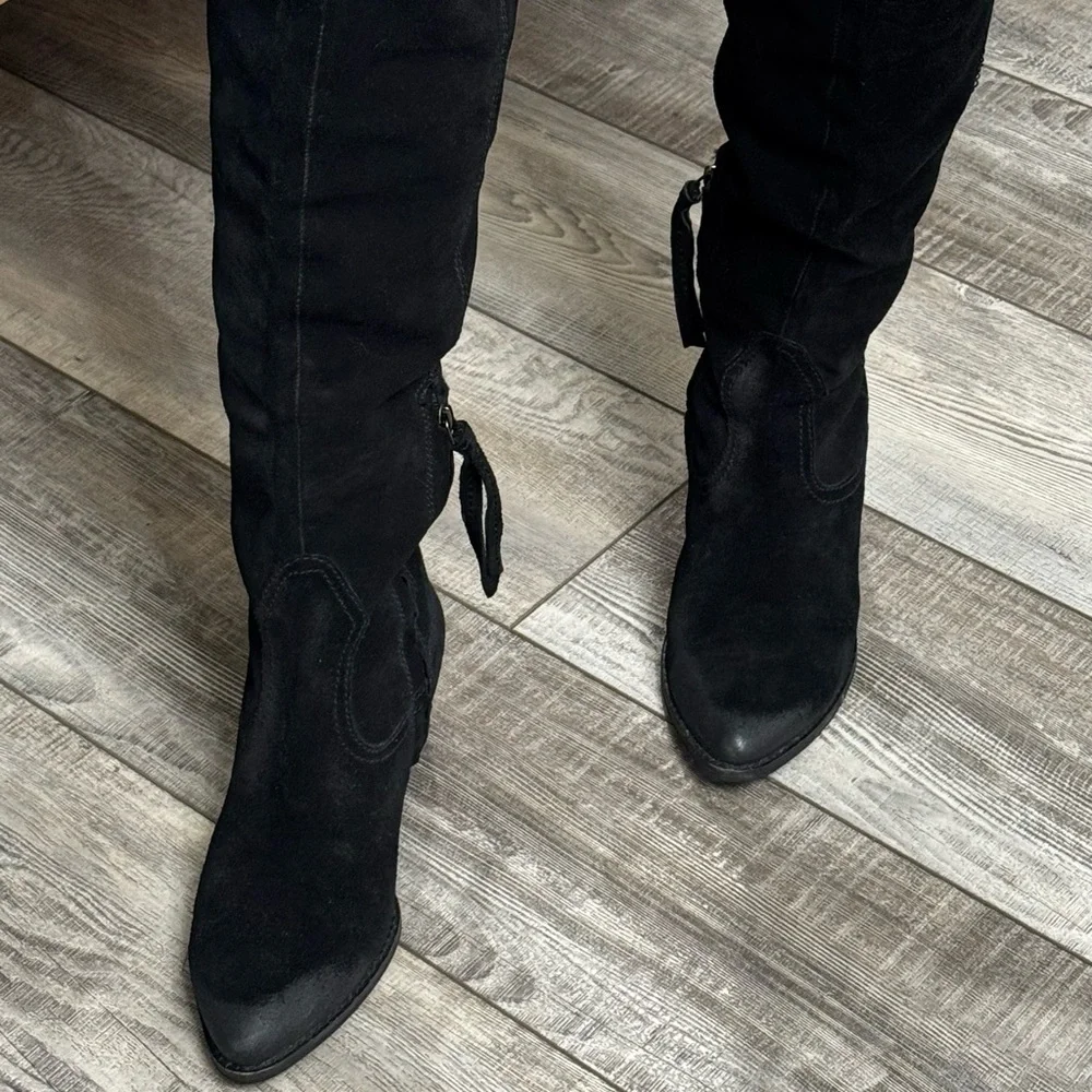 Dolce Vita Black Over-the-Knee Boots